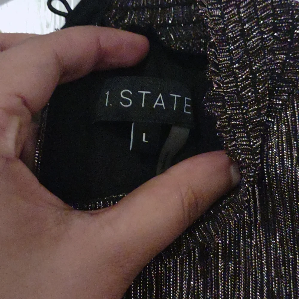 1. STATE | Gold Dress - Picture 5 of 5